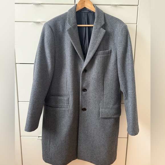 Matinique Men’s Wool Blend Coat | Grey | XL | Like New - Picture 3 of 8
